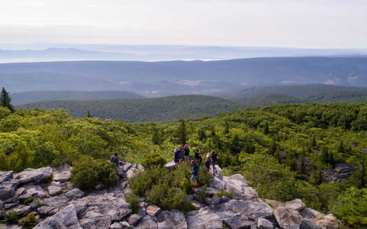 backpacking trip for teens near DC